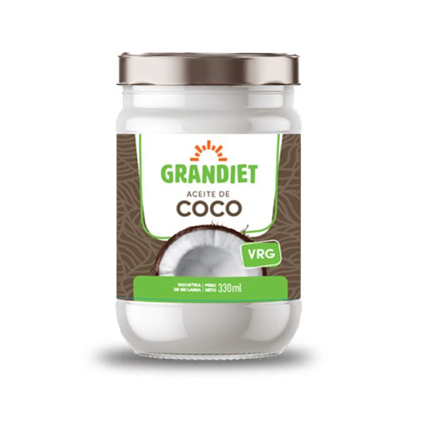 ACEITE DE COCO VRG - 330 ML - GRANDIET