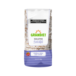 GALLETAS ARROZ/MAIZ SAB VAINILLA - GRANDIET 100 GRS