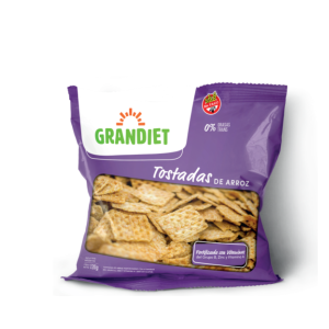TOSTADITAS ARROZ S/TACC - GRANDIET 120 GRS