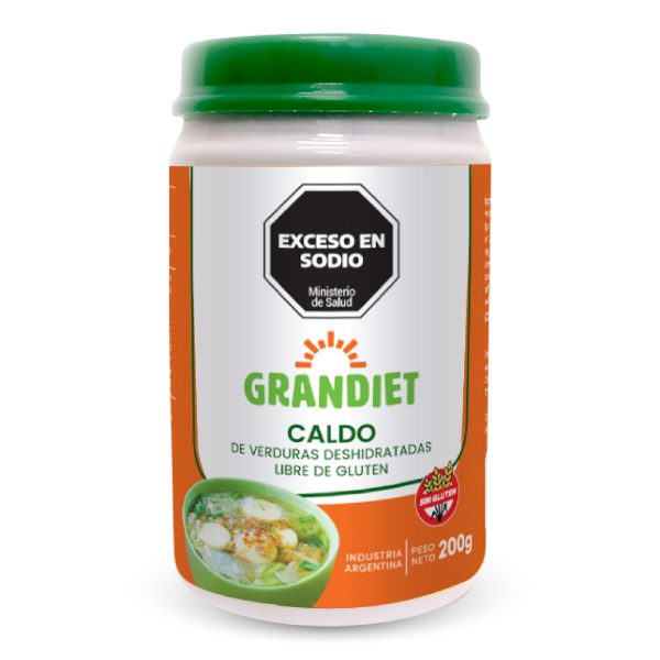 CALDO VERDURA C/SAL FCO - GRANDIET 200 GRS