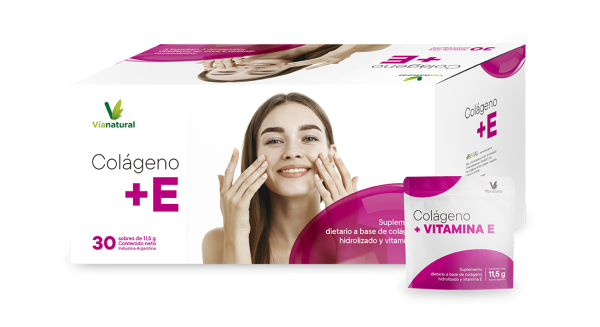 COLAGENO HIDROLIZADO + VIT E VIANATURAL  X120COMP