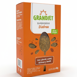 DIABRAN CON CANELA CAJA GRANDIET 400GR