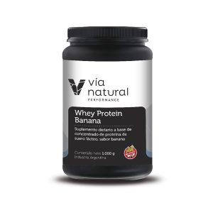 WHEY PROTEIN 80% BANANA - NATURAL POWER 1 KG