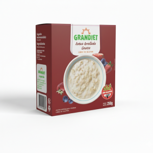 AVENA ARROLL. GRUESA LIBRE GLUTEN 250GR GRANDIET