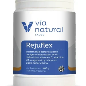 Rejuflex – Vía Natural (colágeno hidrolizado + ácido hialurónico) 400 g